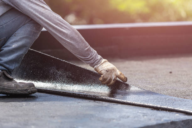 Professional Waterproofing technician working in Deer Park, IL